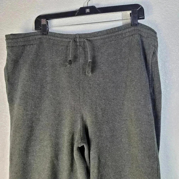 Polo Ralph Lauren sweatpants 100% cotton gray pockets 28" Inseam size Lg - Picture 3 of 7